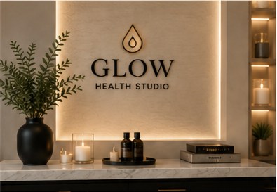Glow Health Studio reception detail