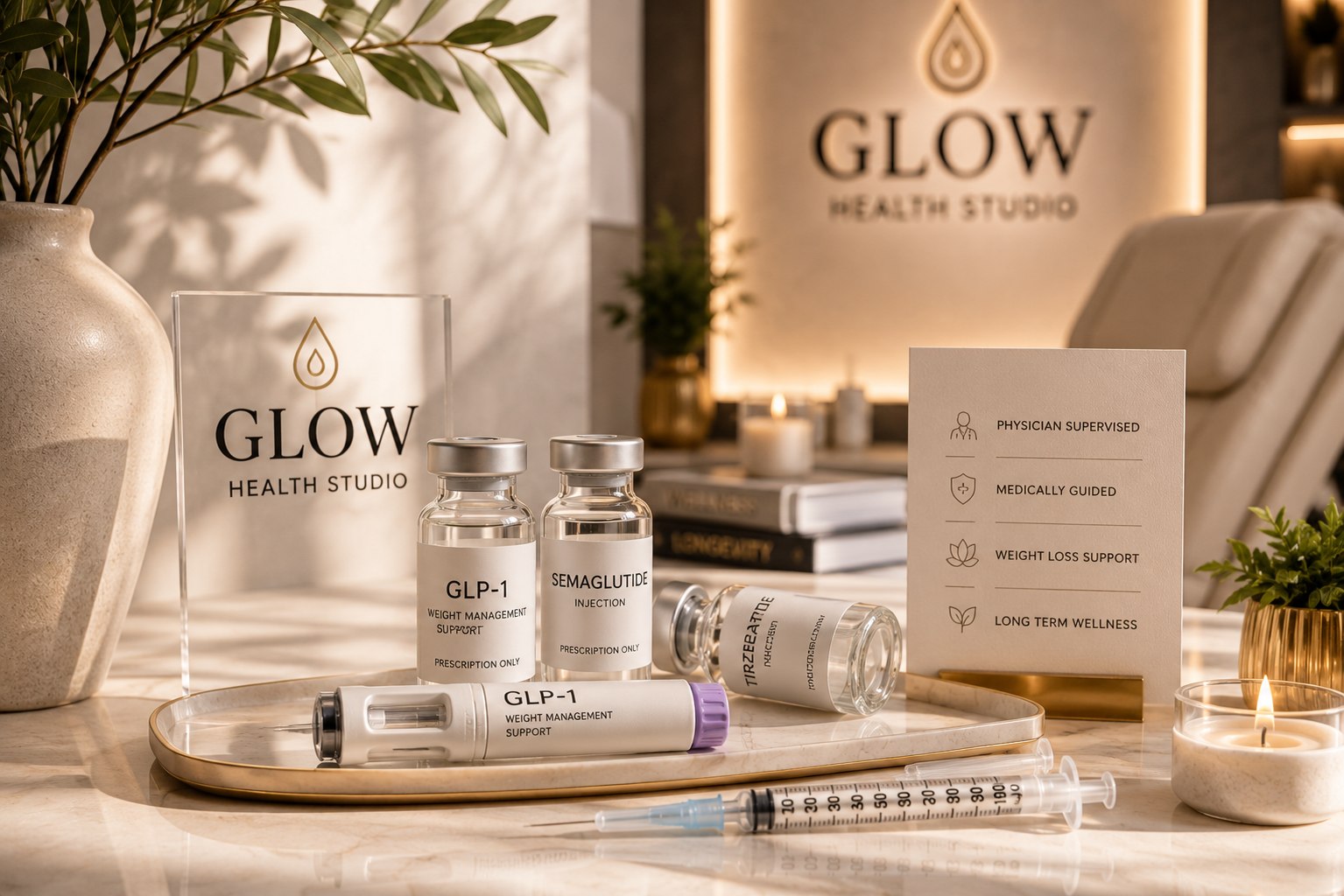 Glow Health Studio medical weight management treatment options
